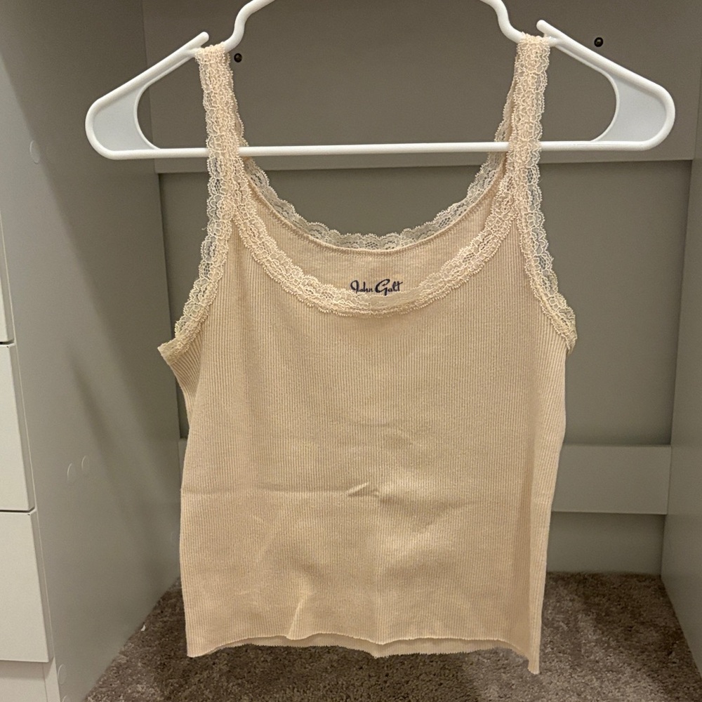 Brandy Melville Cream Lace Camisole